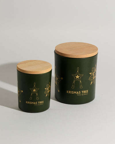 Krismas Tree Soy Candle