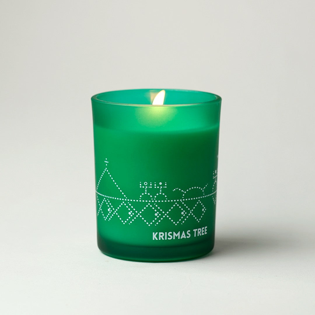 Krismas Tree Soy Candle