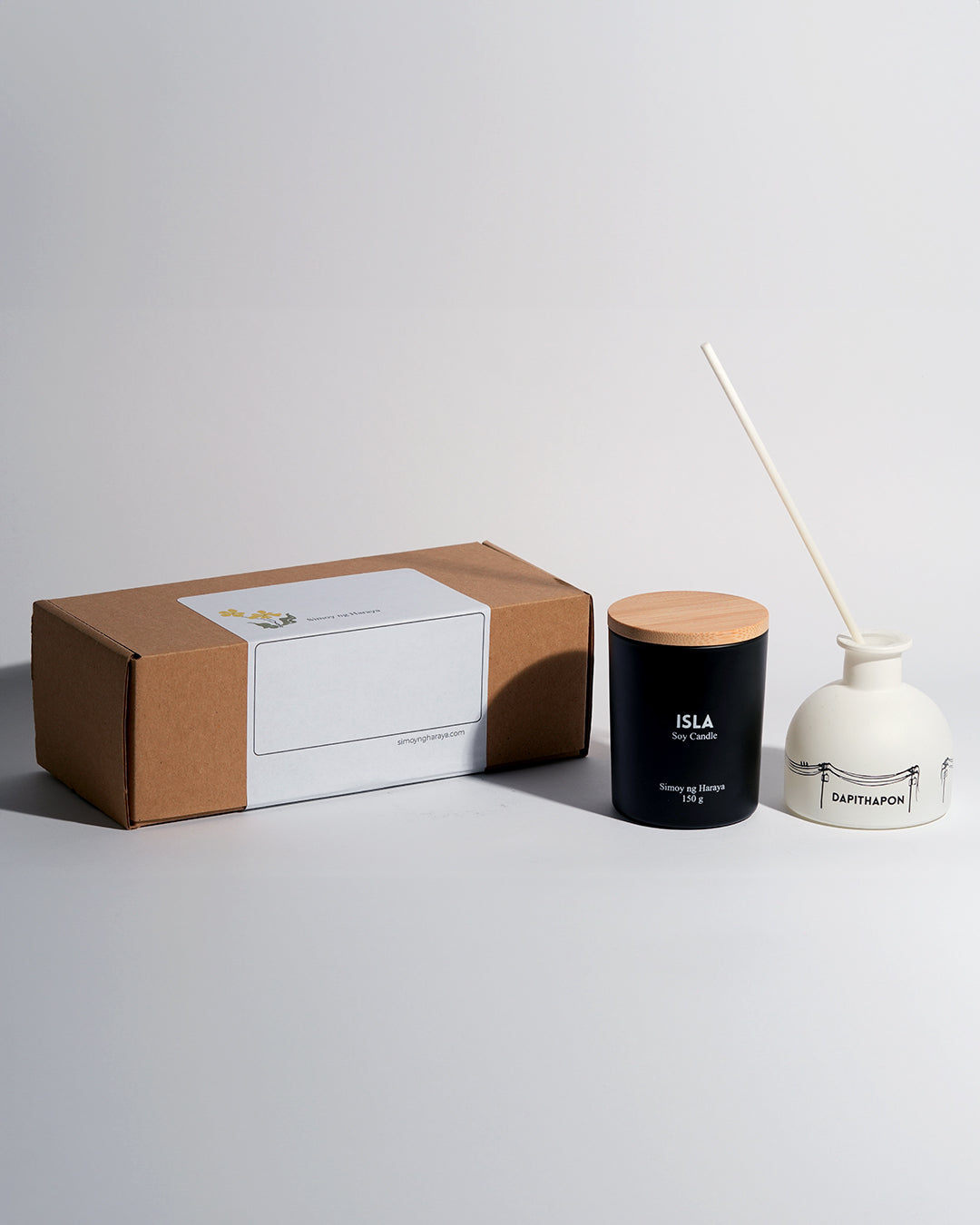 Soy Candle and Reed Diffuser Gift Set