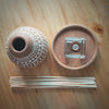Reed Diffuser Set Terracotta White