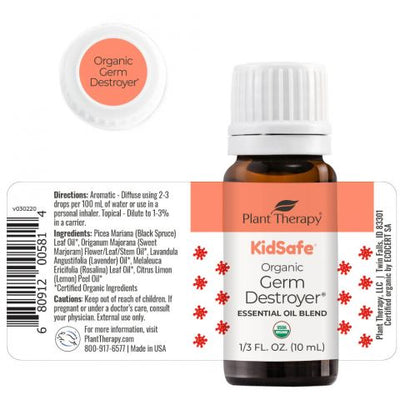 Organic Germ Destroyer KidSafe Essential Oil
