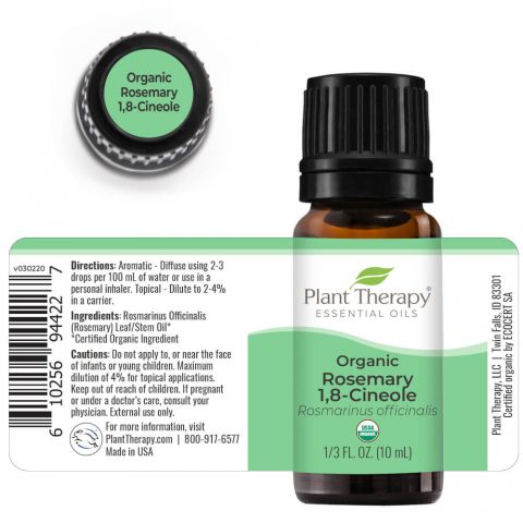 Organic Rosemary Essential Oil