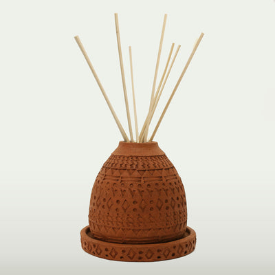 Reed Diffuser Set Terracotta