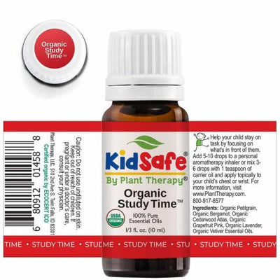 Study Time KidSafe Organic Essential Oil 10 mL